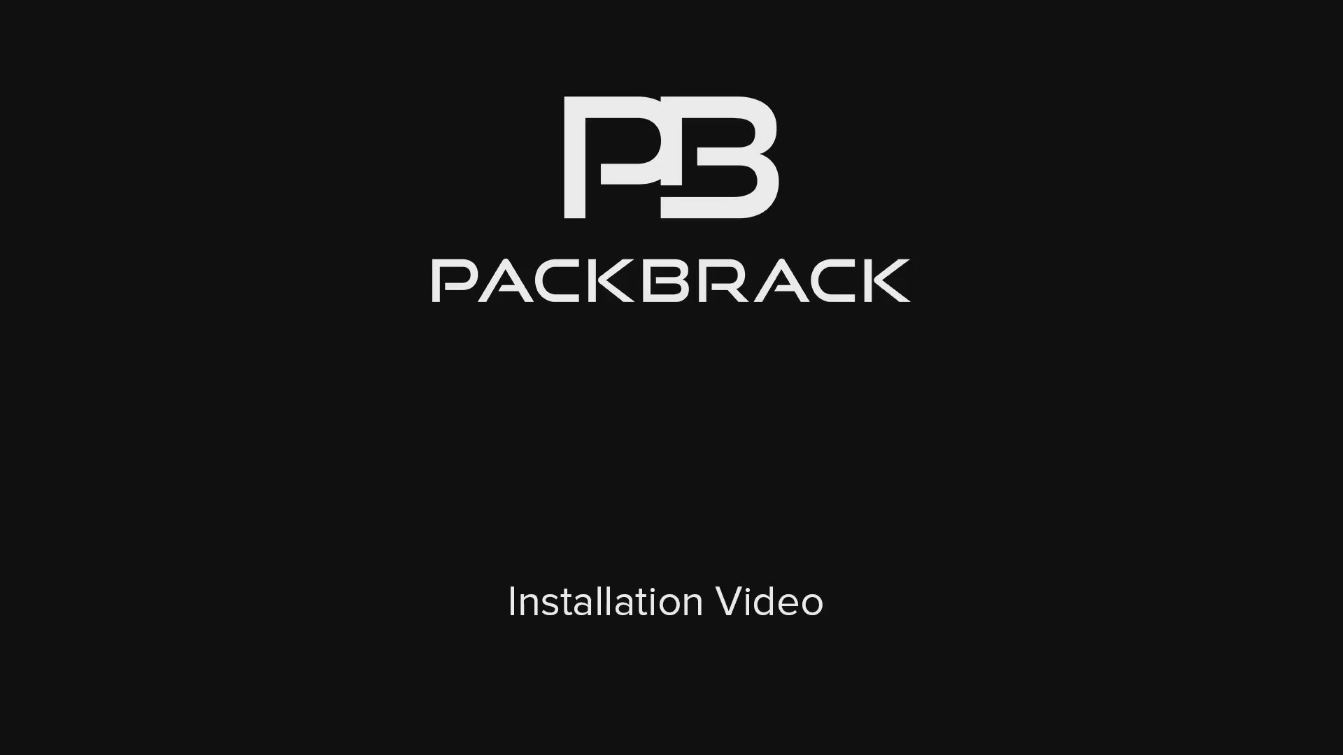 Load video: Installation Video of PackBrack Device